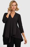 Joseph Ribkoff V-Neck Long Sleeve Tunic Top 161066