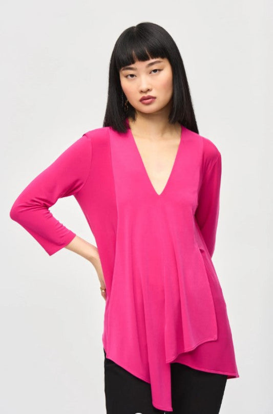 Joseph Ribkoff V-Neck Long Sleeve Tunic Top 161066