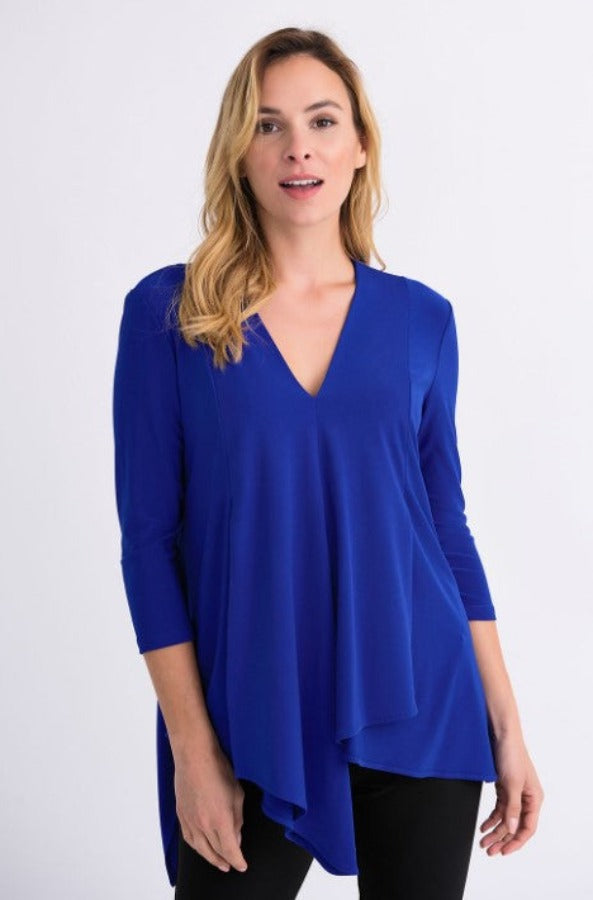 Joseph Ribkoff V-Neck Long Sleeve Tunic Top 161066