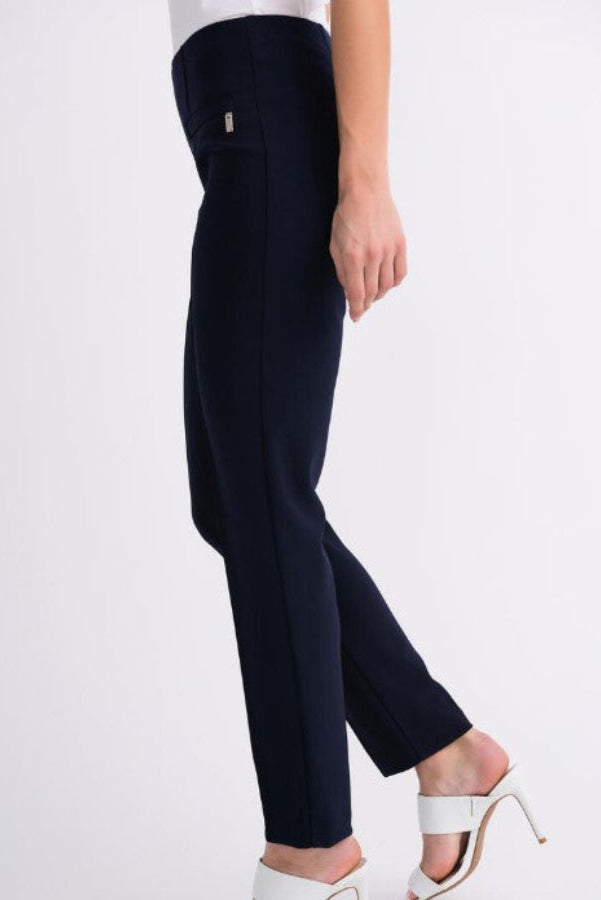 Joseph Ribkoff 171094 Midnight Blue Pants with Faux Pockets
