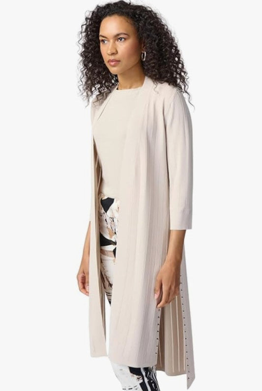 Joseph Ribkoff 222929 Studded Long Cover-Up Cardigan