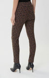 Joseph Ribkoff 223274 Black/Multi Print Pull On Slim Pants