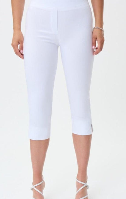 Joseph Ribkoff 231124 Pull On Split Cuff Capri Pants
