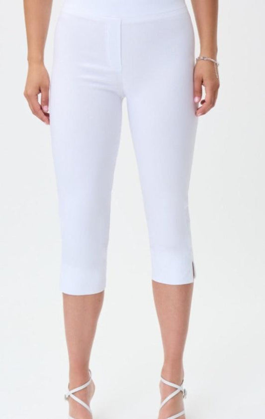 Joseph Ribkoff 231124 Pull On Split Cuff Capri Pants