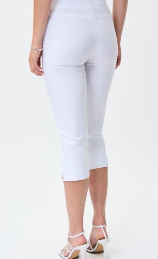 Joseph Ribkoff 231124 Pull On Split Cuff Capri Pants