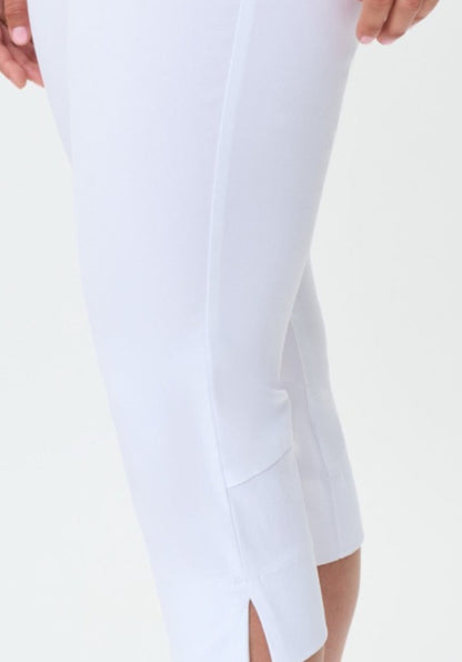 Joseph Ribkoff 231124 Pull On Split Cuff Capri Pants