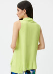 Joseph Ribkoff 232206 Exotic Lime Cowl Neck Sleeveless Top