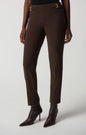 Joseph Ribkoff 233180 Buckle Detail Pull On Slim Straight Ankle Pants