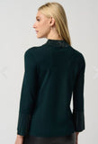 Joseph Ribkoff 234920 Embellished Mock Neck Sweater Top