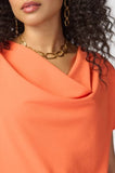 Joseph Ribkoff 241099 Mandarin Cowl Neck Lightweight Top