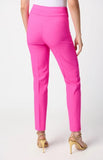 Joseph Ribkoff 241231 Ultra Pink Twill Pull On Slim Ankle Pants