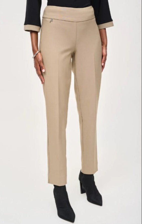 Joseph Ribkoff 241231 Java Twill Pull On Slim Ankle Pants