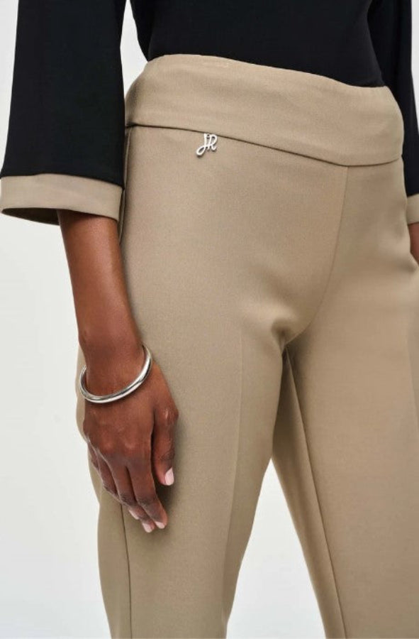 Joseph Ribkoff 241231 Java Twill Pull On Slim Ankle Pants