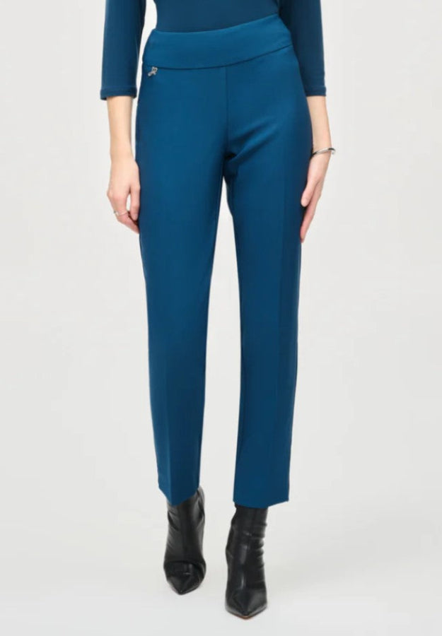 Joseph Ribkoff 241231 Twill Pull On Slim Ankle Pants