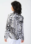 Joseph Ribkoff 241303 Vanilla/Multi Animal Print Cowl Neck Top