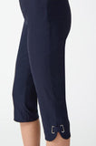 Joseph Ribkoff 242051 Midnight Blue Stretch Pull On Capri Pants