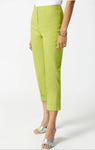 Joseph Ribkoff 242054 Key Lime Pull On Cropped Pants