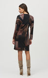 Joseph Ribkoff 244123 Multi-Color Abstract Print Shift Dress