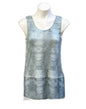 Origami 501-T11 Tank Top with Chiffon Layer