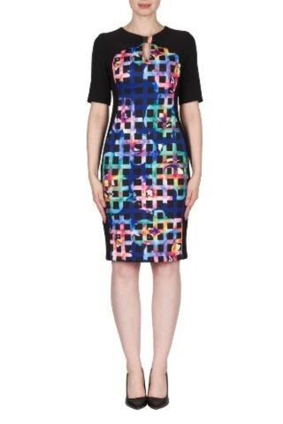 Black, Dresses, inventory, Multi-color, Short Sleeve - August Brock Fashions