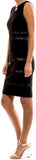 Black, Dresses, inventory, Lace, Sleeveless, Tan - August Brock Fashions