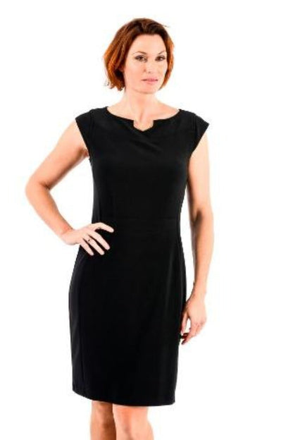 Black, Dresses, Gold, inventory, Short Sleeve - August Brock Fashions