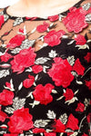 Black, Dresses, Dressy, Green, inventory, Long Sleeve, Red, Sheer - August Brock Fashions