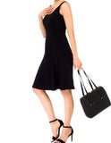 Black, Dresses, inventory, Sheer, Sleeveless - August Brock Fashions