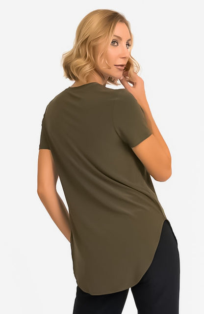 Black, Gold, Green, inventory, Pink, Red, Short Sleeve, Tops, Wine, Yellow - August Brock Fashions