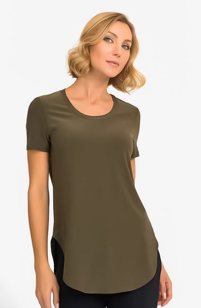 Black, Gold, Green, inventory, Pink, Red, Short Sleeve, Tops, Wine, Yellow - August Brock Fashions