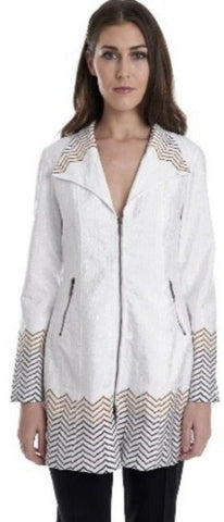 Black, Brown, Coats, inventory, Jackets, Print, White - August Brock Fashions