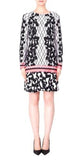 Black, Black & White, Dresses, inventory, Long Sleeve, White - August Brock Fashions