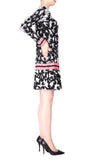 Black, Black & White, Dresses, inventory, Long Sleeve, White - August Brock Fashions