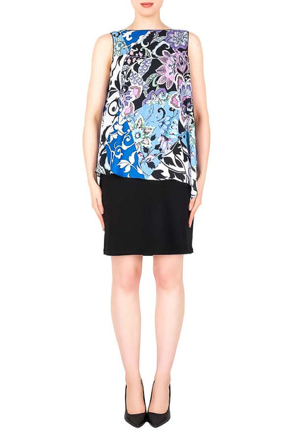 Dresses, inventory, Multi-color, Print, Sleeveless - August Brock Fashions