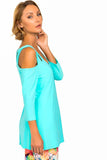 inventory, Long Sleeve, Tops, Turquoise - August Brock Fashions