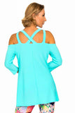 inventory, Long Sleeve, Tops, Turquoise - August Brock Fashions