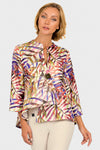 Ivory, Jackets, Multi-color, Print - August Brock Fashions