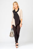 barcode, Black, inventory, Long Sleeve, Stretch fabric, Tan, Tops - August Brock Fashions