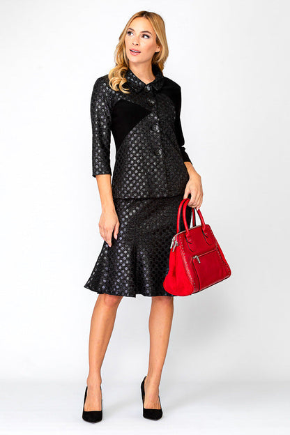 Black, jj, Polka dots, Sets, Skirts - August Brock Fashions