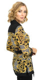 Black, Gold, inventory, Long Sleeve, Tops - August Brock Fashions