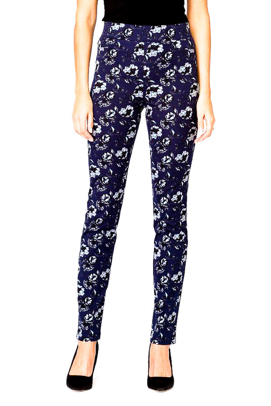 Black, Blue, Clearance, Grey, Navy, Pants, Print, Slim fit, Slip-on, Straight leg - August Brock Fashions