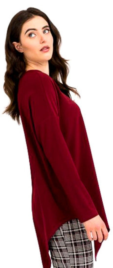 inventory, Long Sleeve, Red, Tops - August Brock Fashions