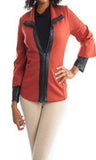 Black, Jackets, Leather, new.bc, Orange - August Brock Fashions