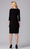 Black, Dresses, inventory, Leather, Long Sleeve - August Brock Fashions