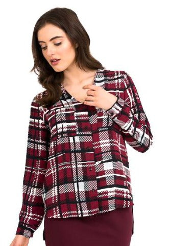 Black, inventory, Long Sleeve, Multi-color, Red, Tops, White - August Brock Fashions