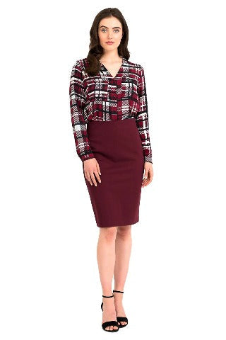 Black, inventory, Long Sleeve, Multi-color, Red, Tops, White - August Brock Fashions