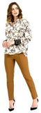 Black, Brown, Gold, inventory, Ivory, Long Sleeve, Multi-color, Print, Tan, Tops - August Brock Fashions