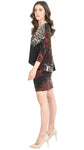 Black, Dresses, inventory, Long Sleeve, Multi-color, new.bc, Print - August Brock Fashions