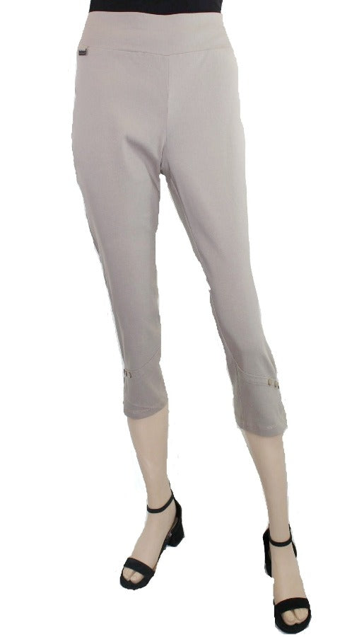 Green, Pants, Slip-on, Straight leg, Tan, White - August Brock Fashions