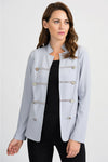 Dressy, Grey, Jackets, Long Sleeve, new.bc, Rhinestone - August Brock Fashions